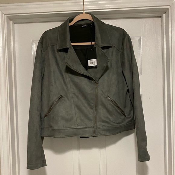 Vegan suede jacket from Peach - Picture 1 of 3